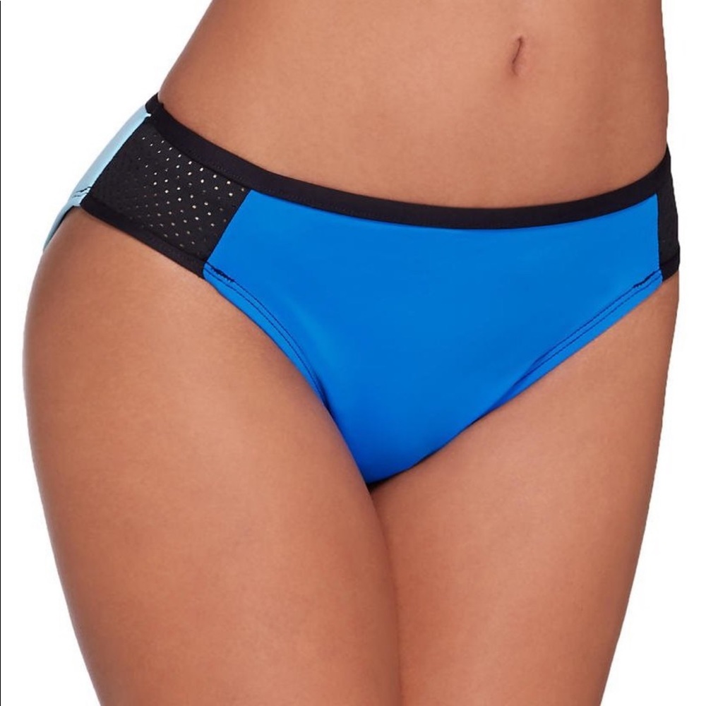 La Blanca NEW Technicolor Side Tab Bikini Bottom